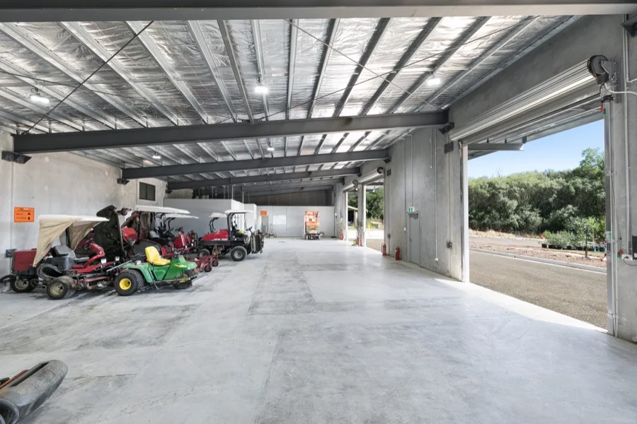 Interior of Campbelltown Golf Club Amenities Block